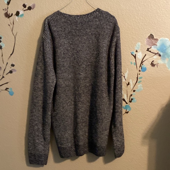Alexis stonewash shaker stitch crewneck sweater XXL - Picture 3 of 6